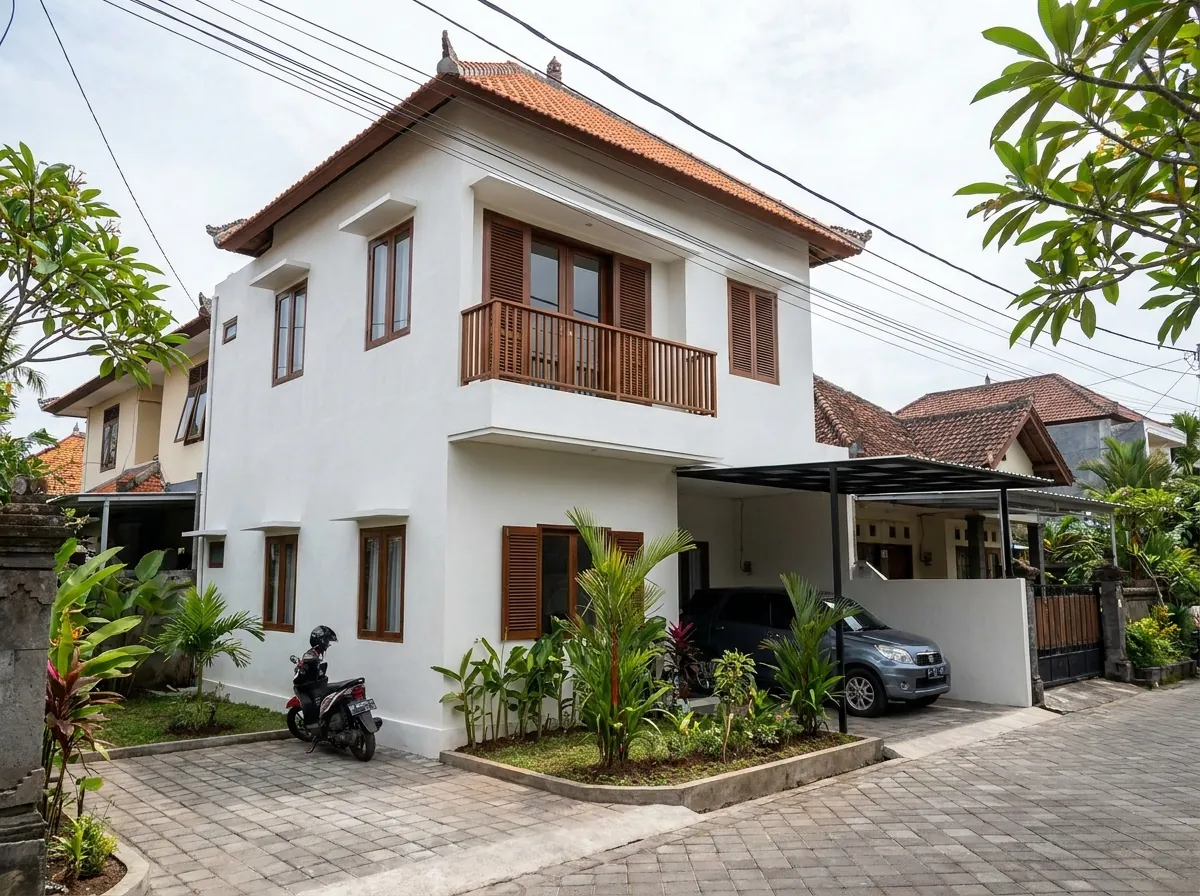 Vila keluarga dua lantai